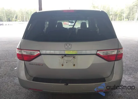 2013 Honda Odyssey Ex-L from USA, damaged, VIN 5FNRL5H6XDB030151